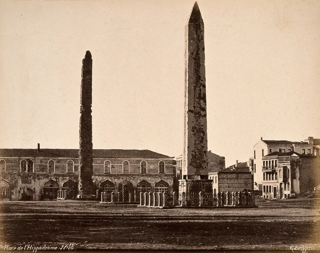 Hippodrome, Istanbul: obelisk of Theodosius
